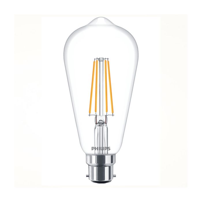 Philips CLA LEDBulb ND 7.5-60W B22 WW ST64 CL