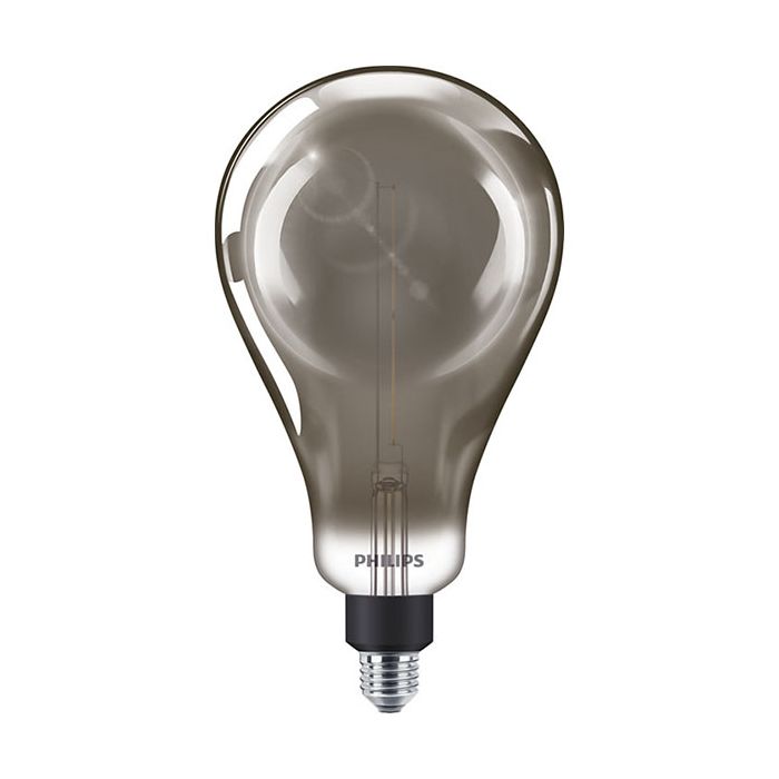Philips Dimmable LED 6.5w Giant Smoky A160 Globe E27 1800K