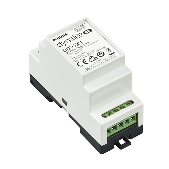 Philips Dynalite DDTC001 Din Rail Mount Time Clock 