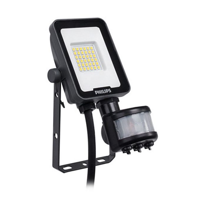 Philips Ledinaire 10W Mini LED PIR Floodlight 4000K Symmetrical Beam