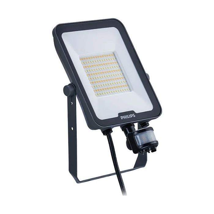 Philips Ledinaire 50W Symmetrical LED Floodlight CCT Selectable with PIR