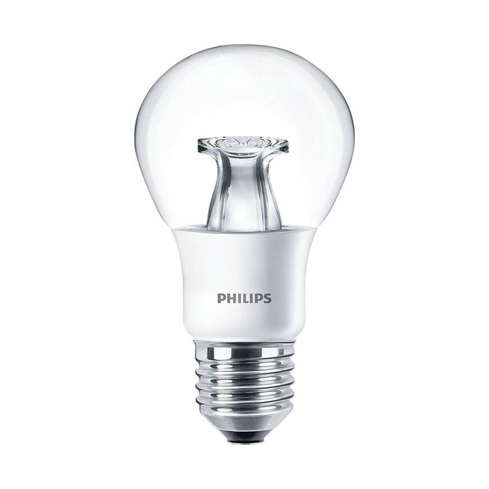 Philips Master LED bulb 6W-40W A60 E27 827 Warm White Dimtone Clear
