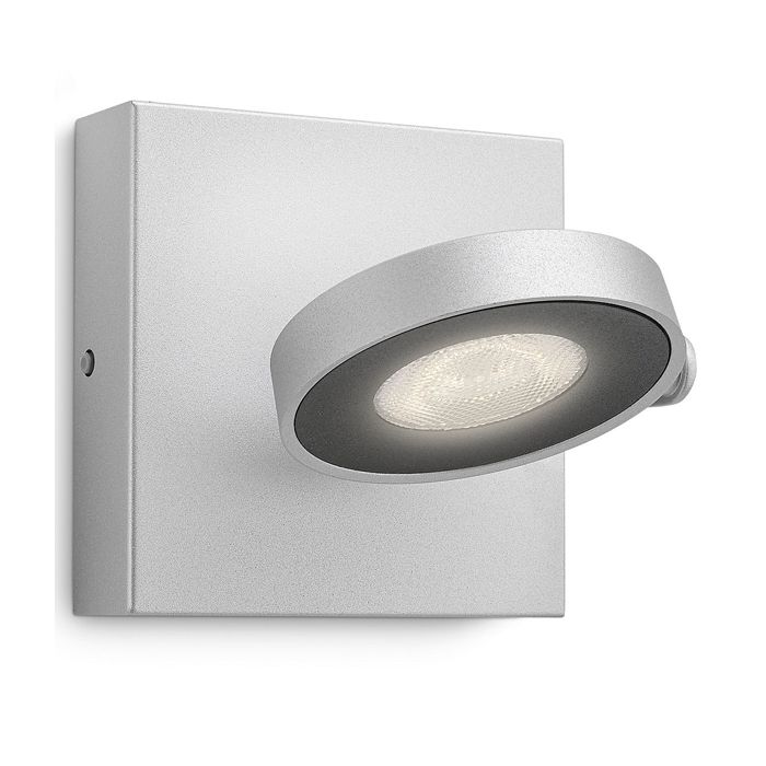 Philips MyLiving Clockwork Aluminium Single
