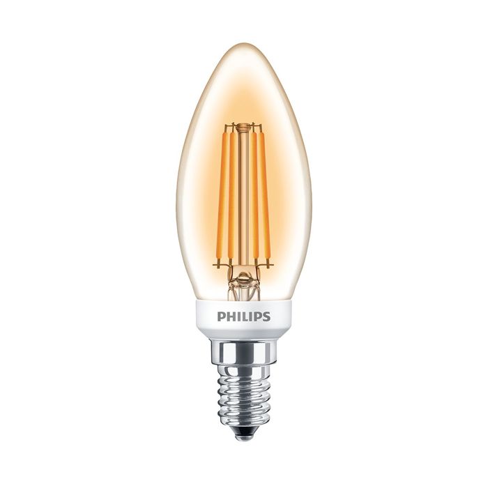 Philips Signify CLA LEDCandle D 5-35W E14 GOLD B35 CL