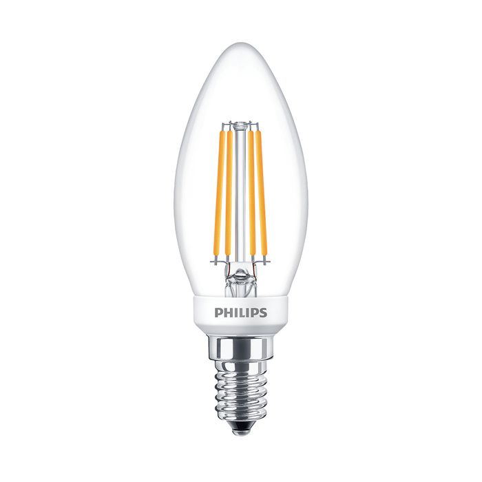 Philips Signify CLA LEDCandle D 5-40W B35 E14 827 CL