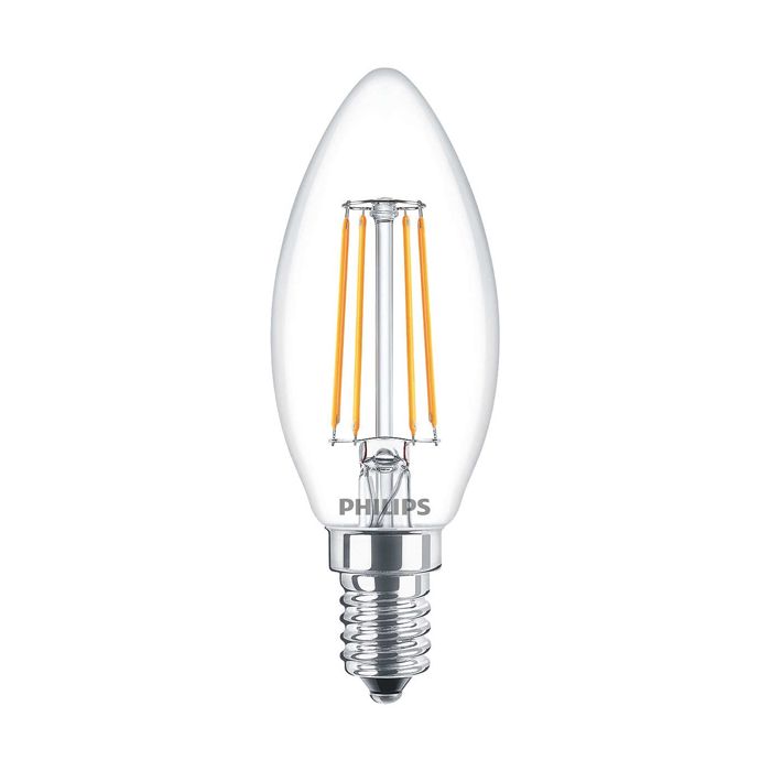 Philips Signify CLA LEDCandle ND 4-40W B35 E14 827 CL (80CRI) Non Dim
