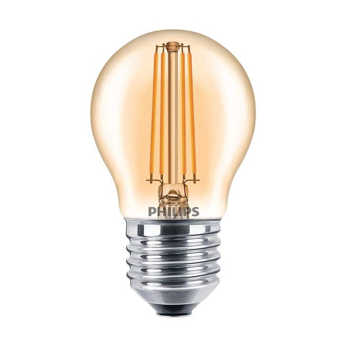 Philips Signify CLA LEDLustre D 5-35W E27 GOLD P45 CL
