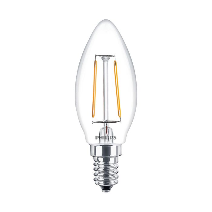 Philips Signify CLA LEDCandle ND 2-25W B35 E14 827 CL