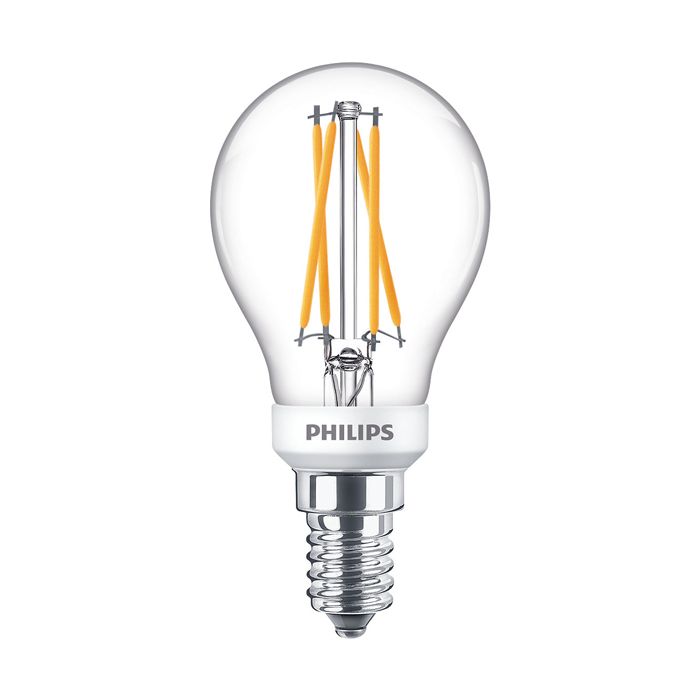 Philips Signify Classic LED Lustre 3.5W - 25W E14 P45 927 (90CRI) Dimtone