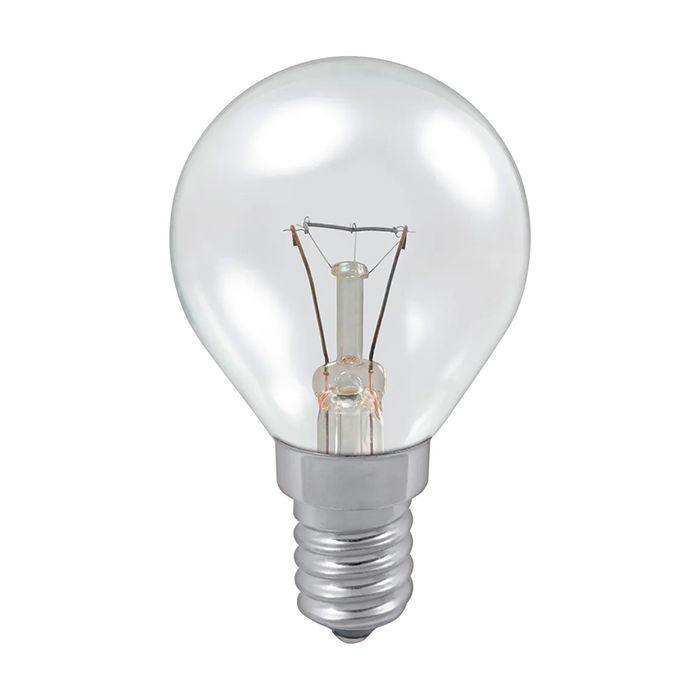 Polaris 40W Incandescent SES Clear Golf Ball Bulb 10 Pack