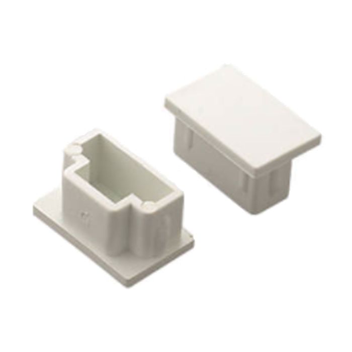 PVC Mini Trunking SE2 End Cap 25 X 16mm 