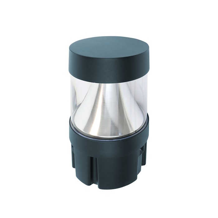 Red Arrow 14/19/24W and CCT Selectable Guard  Bollard Flat Head Cone