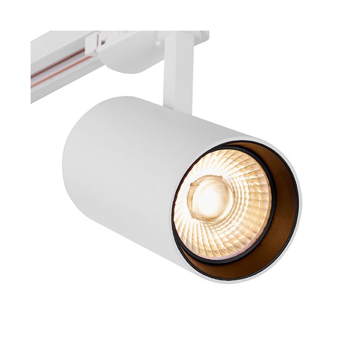 Saxby ColtLED Matt White 34W Track Head 4k
