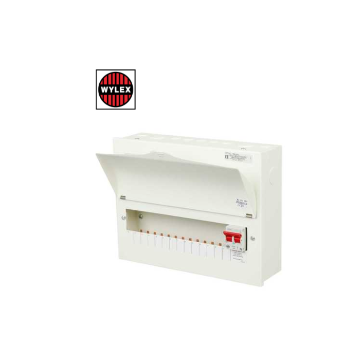 Wylex 14 Way 100A Isolator Incomer Metal Clad Consumer Unit