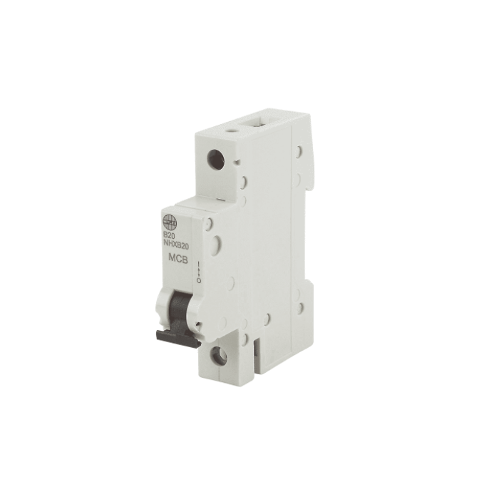 Wylex NHXB20 20A Single Pole Type B 230V 6kA Circuit Breaker MCB