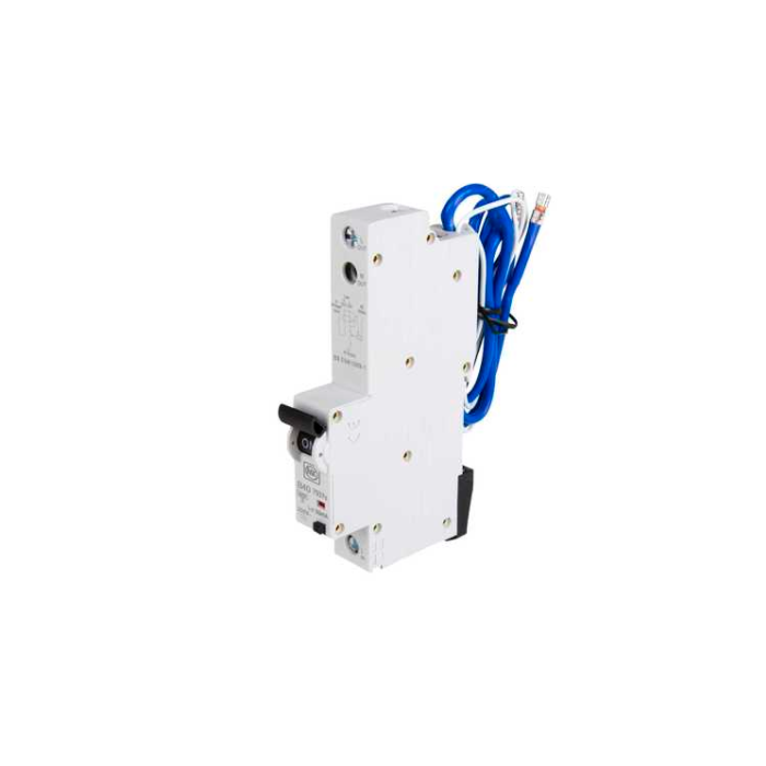MK Sentry 7939S 50A Single Pole 1 Module B Curve 6kA 30mA Type AC RCBO