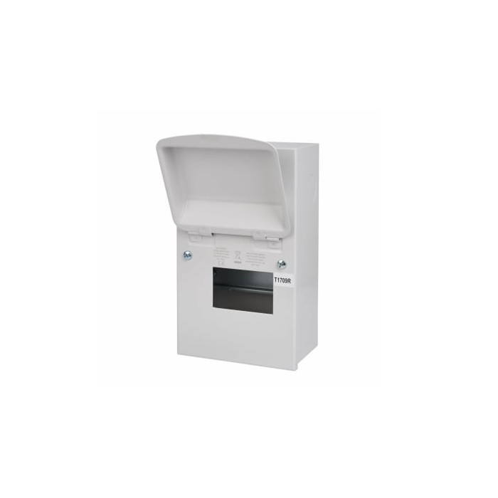 MK Sentry K5604SMET 4 Way 63A Consumer Unit Enclosure