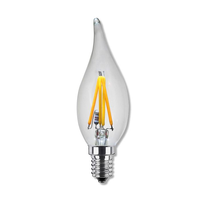SegulaAmbient Line 50237 2.7W 2000-2900K E14 Candle Flame Clear LED