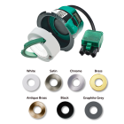 Bell Firestay Geo LED Downlight and Bezel Bundle