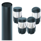 Red Arrow Guard Bollard Post and Head Bundle