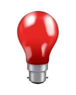 Crompton 40W BC Red GLS