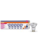Osram Parathom 4.5W Dimmable LED GU10 Spot 36D 3000K 5 Pack