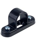 PVC Conduit Space Bar Saddle - 20mm Black