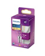 Philips Consumer Filament Golfball 2-25W 2700K E14