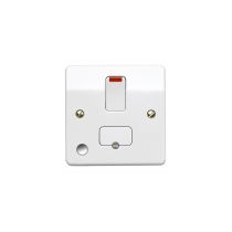 MK Logic 13A 1 Gang Switched Flush Mount Fused Spurs