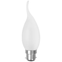 25W BC Candlelux Double Life Tipped Clear DISCONTINUED