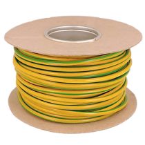 6491X 2.5mm Single Green/Yellow x 100m Reel