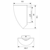 ANSELL UNI LED 9W WHITE