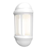ANSELL LATINA LED HALF LANTERN WITH PHOTOCELL 8W WHITE