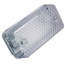 ANSELL BULKHEAD POLYCARBONATE LENS 100W WHITE