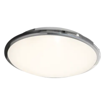 Ansell Eclipse Chrome 11.5-23.5W MultiLED CCT Microwave Sensor Emergency LED Bulkhead