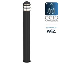 Ansell Madrid 1275mm Black Bollard