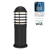 Ansell Madrid 475mm Black Bollard