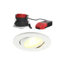 Ansell Prism Pro White 5-7W Gimbal Fire Rated Downlight White