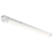 Ansell Topline Evo 4 ft 18/31W Single Emergency LED Batten Microwave Sensor