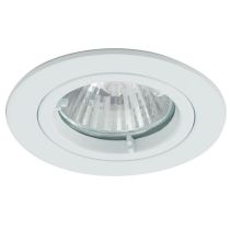 Ansell Twistlock GU10 35W IP44 Die-Cast Downlight White