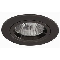 Ansell Twistlock GU10 50W Die-Cast Downlight Black Chrome