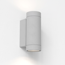 Astro Dartmouth Twin Textured Grey Up/Down Wall Light 