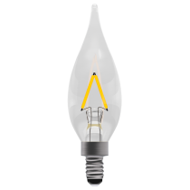 Bell 1W LED Filament Chandelier Clear MES 2700K