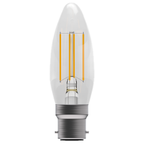 Bell 3.3W LED Filament Clear Candle Dimmable BC 2700K