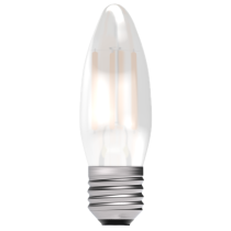Bell 3.3W LED Filament Satin Candle Dimmable ES 2700K