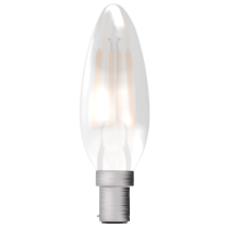 Bell 3.3W LED Filament Satin Candle Dimmable SBC 2700K