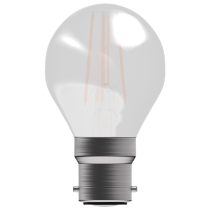 Bell 3.3W LED Filament Satin Round Dimmable  BC 2700K