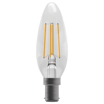 Bell Genesis 4.5W LED Filament Clear Candle Dimmable SBC 2700K