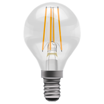 Bell Genesis 4.5W LED Filament Clear Round SES 2700K