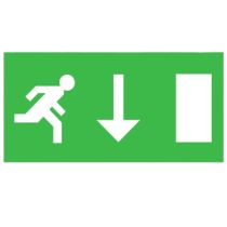 BELL Lighting 09017 Spectrum Old Style Down Legend for Exit Blade